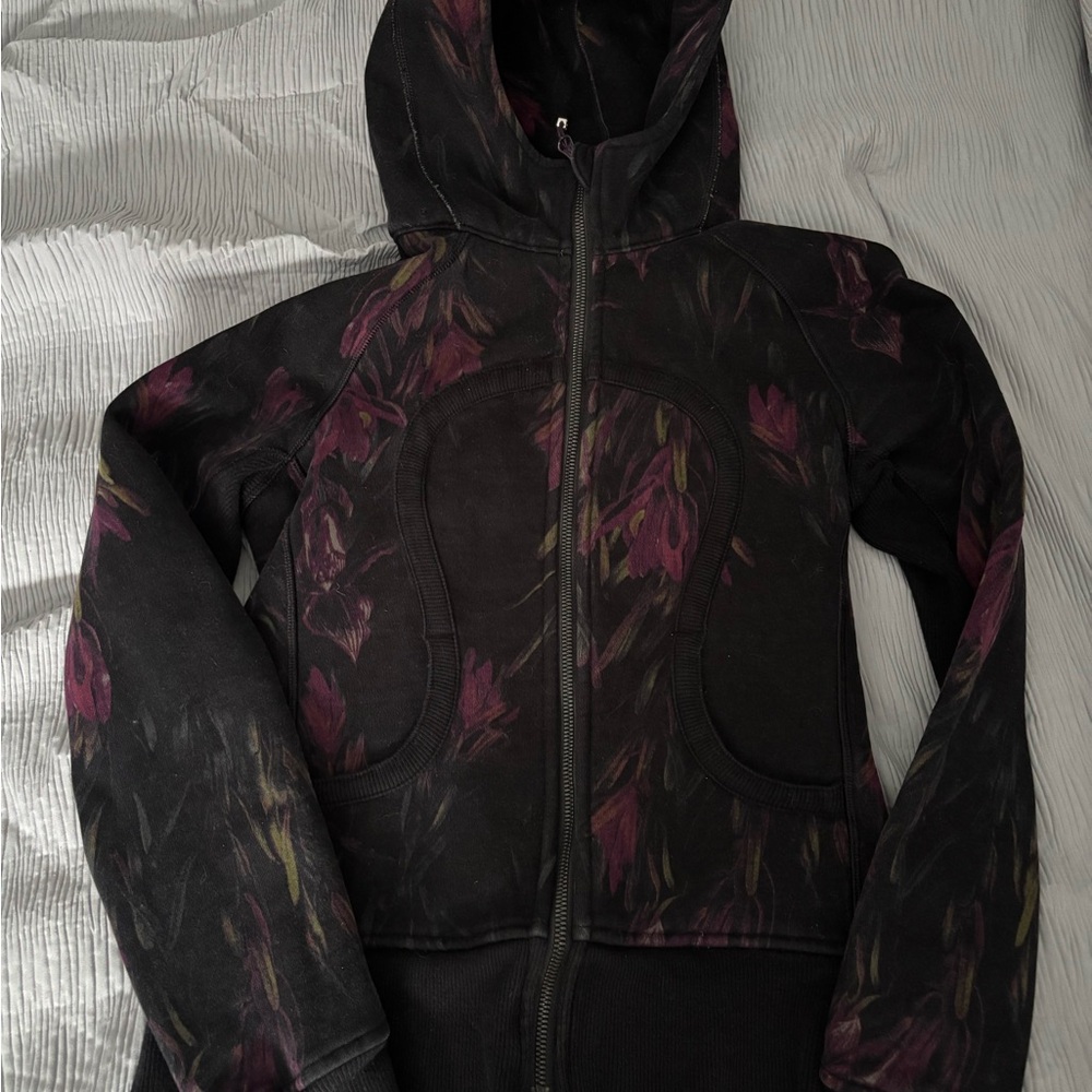 lululemon authentic floral jacket